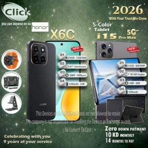 Honor X6C + SColor Tablet I15 Pro Max 5G