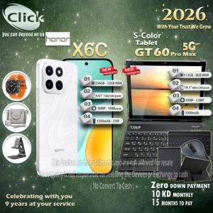 Honor X6C + SColor Tablet GT 60 Pro Max 5G